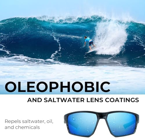 KastKing Osage Polarized Sport Sunglasses for Men and Women, Wrap Design - Image 3