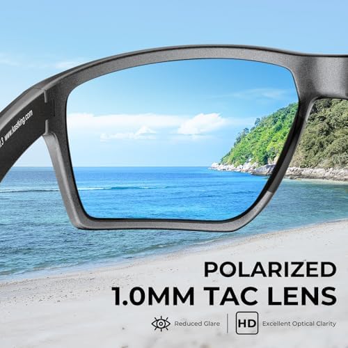 KastKing Osage Polarized Sport Sunglasses for Men and Women, Wrap Design - Image 5