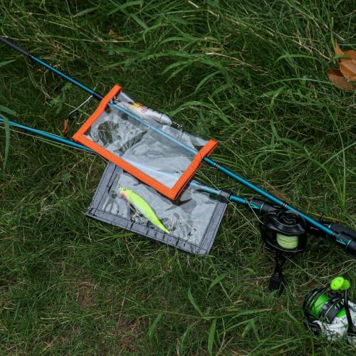 Fishing Lure Wraps 5/10 Pack – Clear PVC Hook Covers & Lure Covers for Fishing Rods – Durable Protects Hooks & Gear for Fresh & Saltwater Fishing Gear - Image 5