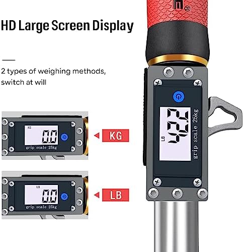 SANLIKE 55LB Digital Fish Gripper Stainless Steel Waterproof Fishing Scale - Image 3