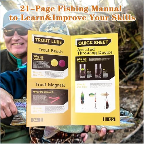 FONMANG 322-Piece Fishing Lures Kit - Buzz Bait/Spinner Baits/Jig/Frog, Fishing Tackle Box with Tackle Included, Soft Bait/Hooks/Weights, Fishing Gear Lure Kit Gift for Men Freshwater Bass Trout - Image 4