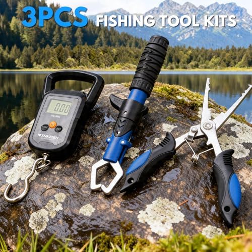 THKFISH Telescoping Fishing Rod and Reel Combo with Fishing net, Carbon Fiber Travel Fishing Pole Spinning Reel Kit with Fishing Lures, Fishing Tools Kit for Men - Image 6