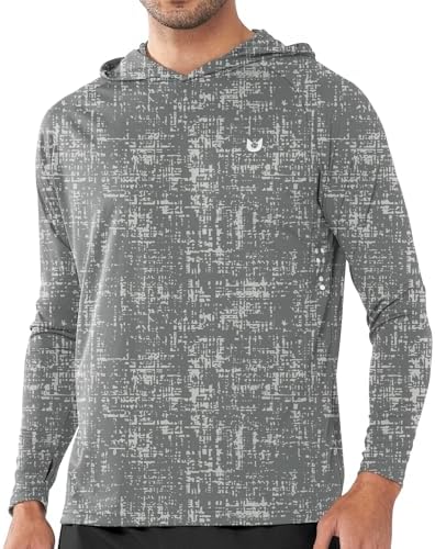 NORTHYARD Men's Sun Hoodie Long Sleeve Fishing Shirts UPF 50+ Rash Guard by NORTHYARD