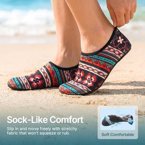 Water Shoes for Women Men Quick-Dry Aqua Socks Swim Beach Outfits Barefoot - Image 4