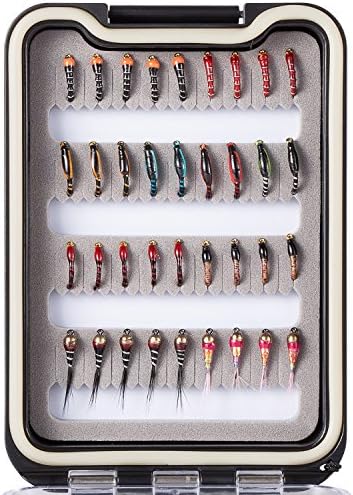 BASSDASH Fly Fishing Flies Kit Fly Assortment Trout Bass Fishing with Fly Box with Dry/Wet Flies, Nymphs, Streamers, Popper - Image 5