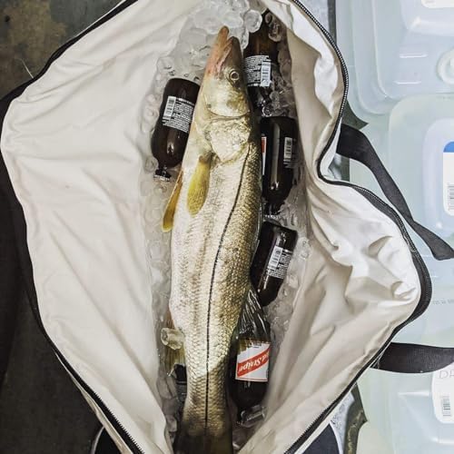 Buffalo Gear Insulated Fish Cooler Bag Portable Fish Kill Bag Keep Ice-cold More Than 48 Hours - Image 7