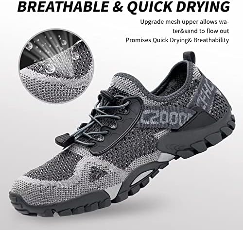 SOBASO Water Shoes Women Men Quick Drying Swim Beach Aqua Shoes for Water Sport Diving Hiking Sailing Travel - Image 3