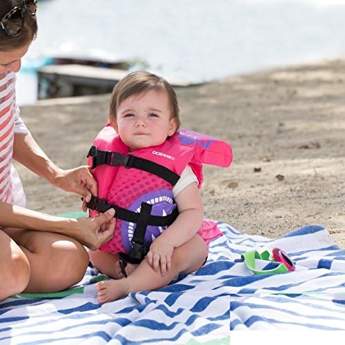 Aqua Oceans 7 Life Jacket for Kids - US Coast Guard Approved Life Vest for Infant, Child & Youth Boys and Girls, Open-Side PFD for Boating, Swimming & Water Sports - Image 3