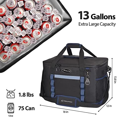 Maelstrom Soft Cooler Bag, 35/55/75 Can Beach Cooler with Flip-top Access - Image 3