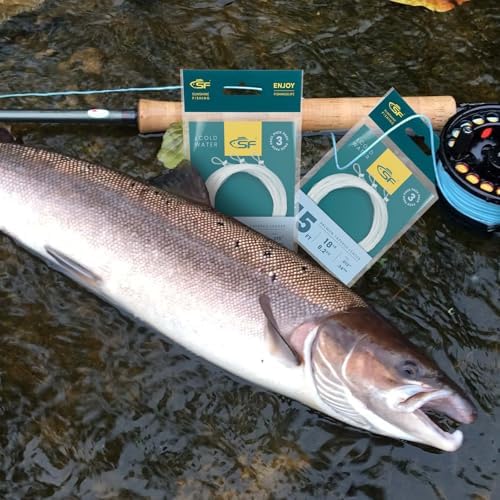 SF Hand Tied Loop Fly Fishing Tapered Leader Freshwater Trout - Image 7