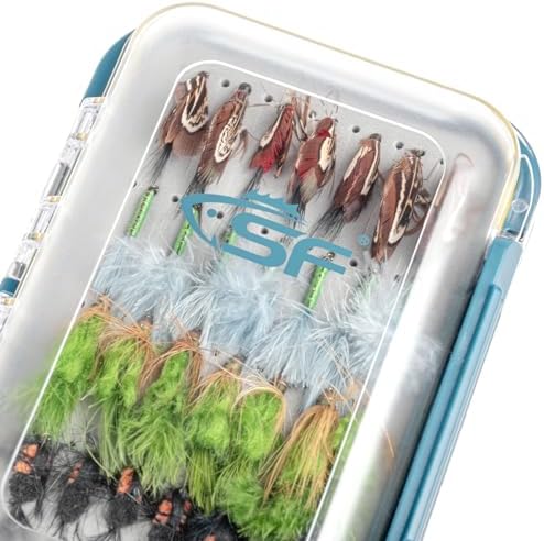 SF Double Sided Waterproof Fly Box With Clear Lid Streamer Foam S 1Pcs - Image 6