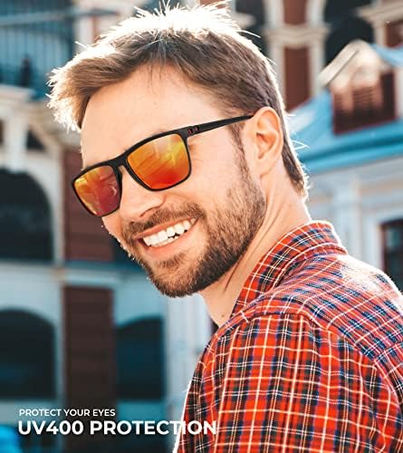 KALIYADI Polarized Sunglasses for Men, Lightweight Sun Glasses with UV Protection for Driving Fishing Golf - Image 2