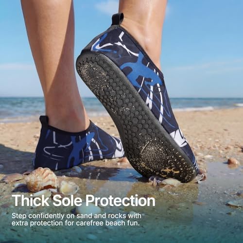 Water Shoes for Women Men Quick-Dry Aqua Socks Swim Beach Outfits Barefoot - Image 2