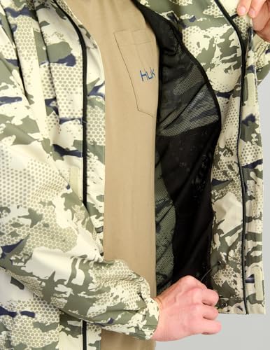 HUK Men's Storm Heavy Duty Rain Jacket 2.0, Waterproof, Windproof, Breathable Rain Coat for Fishing and Outdoor Activities - Image 5