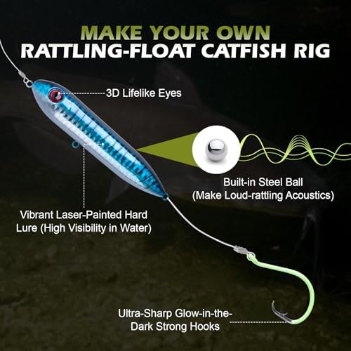 Goture Catfish Rig Making Kit,274pcs/300pcs Catfishing Tackle - Image 5