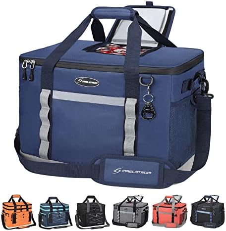 Maelstrom Soft Cooler Bag, 35/55/75 Can Beach Cooler with Flip-top Access by Maelstrom