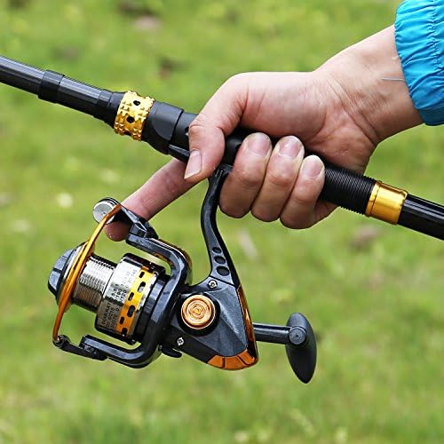 Sougayilang Fishing Rod Reel Combos Carbon Fiber Telescopic Fishing pole with Spinning Reel for Travel Saltwater Freshwater Fishing - Image 6