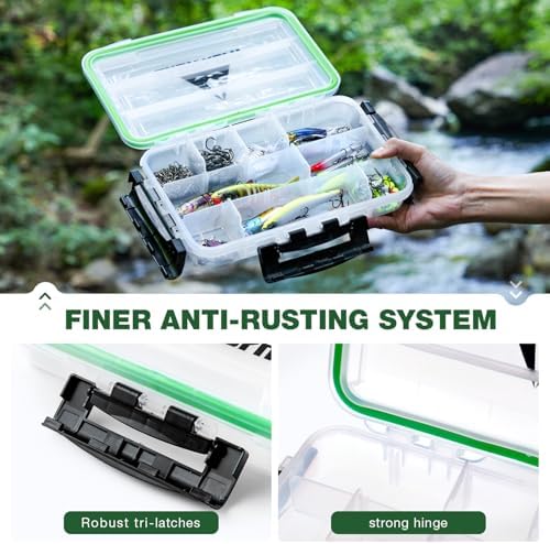 Ghosthorn Waterproof Fishing Tackle Box Organizer 3600 Lure Storage 3 Pack - Image 5