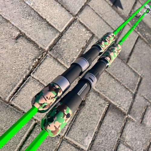 GOOFISH® Solid Nano Blank Series- Vertical Deep Sea Speed Fast or Slow Pitch Jigging Rod 5'5"(168cm) Size PE 3-6 Max Jig 500g Saltwater Boat Trolling Jig Rod with Fuji Guide - Image 4