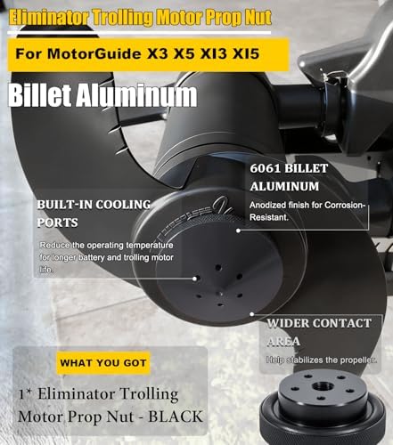 Eliminator Trolling Motor Prop Nut Custom Fit for MotorGuide X3 X5 XI3 XI5 - Image 4