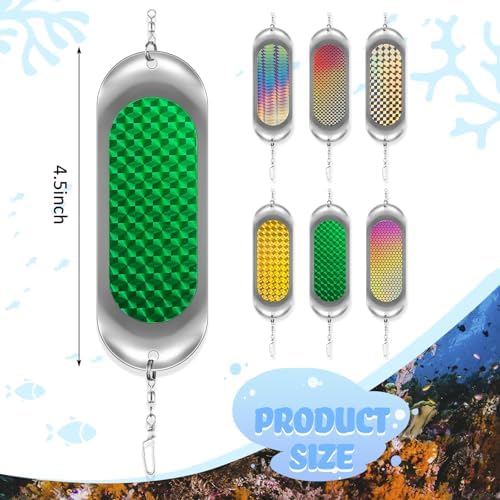 Glooglitter Kokanee Dodger Fishing Flashers - Image 2