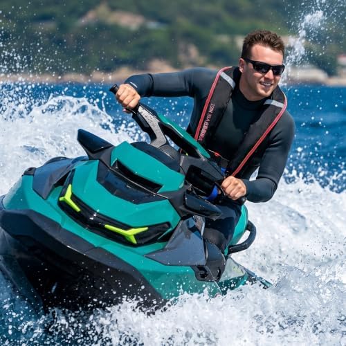 Automatic Inflatable Life Jacket,Preserver PFD for Adults,Life Vest for Adult,Supports Weight up to 330 pounds - Image 6