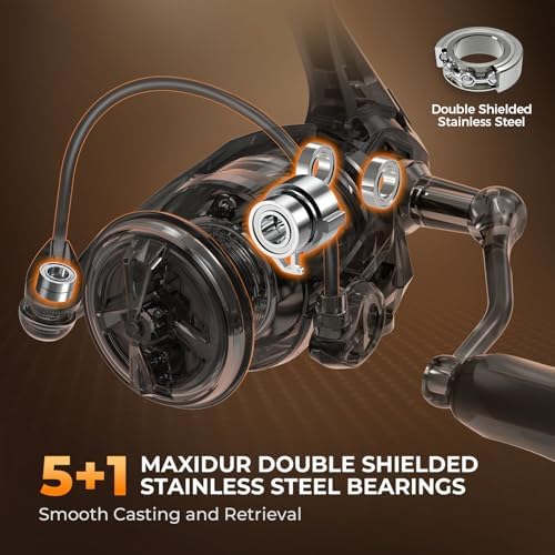KastKing Lethal Blaze Spinning Fishing Reels with 5.2:1 Gear Ratio - Image 3