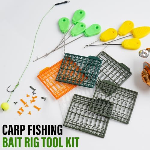 Carp Fishing Bait Rig Tool Kit 7 in 1 Baiting Rigging Needle Set - Image 6