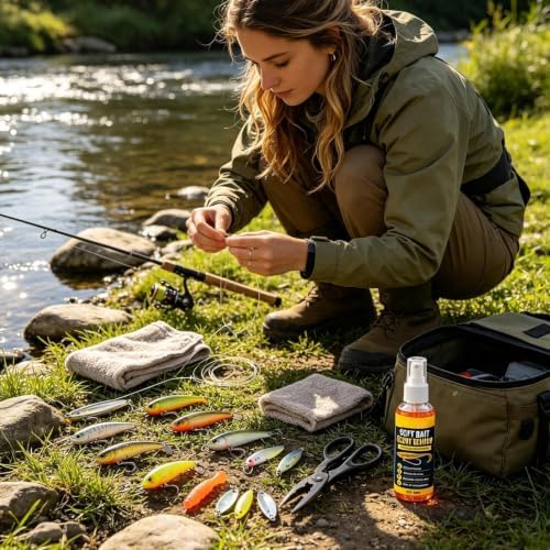 Fish Attractant Spray, Powerful Natural Tackle, Fish Bait Lure Attractant, - Image 3