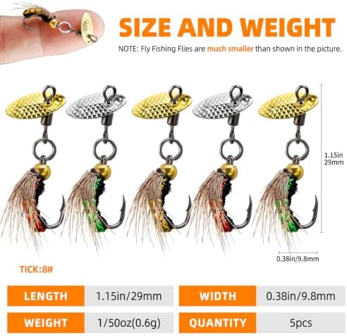 Fly Fishing Lures Fly Fishing Flies Wet Fishing Flies Fishing Lures - Image 4