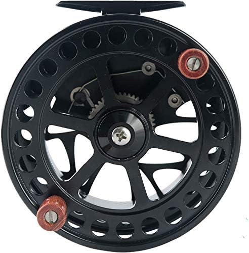 Maxcatch Center Pin Floating Fishing Reel Aluminum CNC Machined Centerpin Reel 4 1/2 INCH 110MM (Black) - Image 6