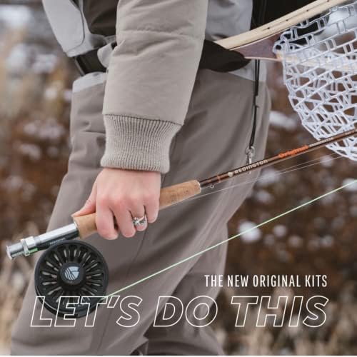Redington Original Fly Fishing Rod and Reel Combo Kit – 9’ 4-Piece Medium Action Rod, Crosswater Reel, Rio Fly Line, Leader, and Travel Case – Freshwater & All Water Options - Image 3