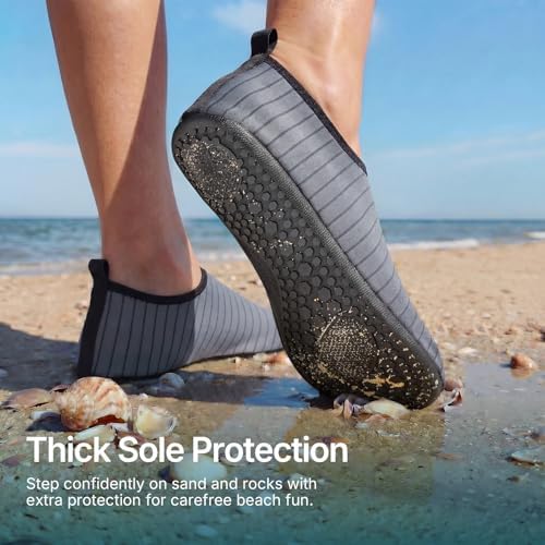 Water Shoes for Women Men Quick-Dry Aqua Socks Swim Beach Outfits Barefoot - Image 2
