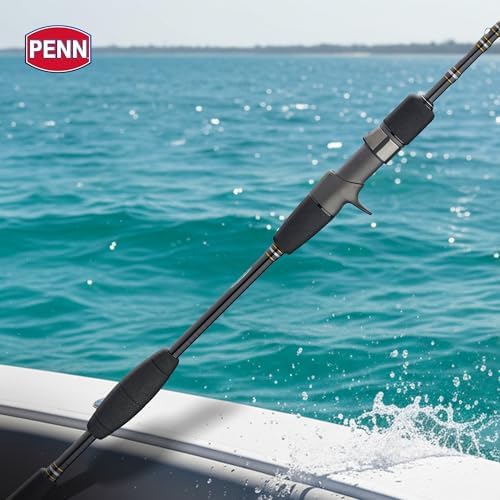 PENN Carnage III Conventional Slow Pitch Rod, 6'8" Medium Heavy Power, Fast Action Saltwater Fishing Pole with RCB2 Carbon Blank and Fuji K Guides - Image 5