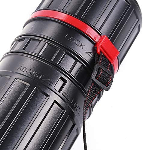 CalPalmy 2-Pack XX-Large Extendable Poster Tubes Expand from 30.5” to 50” with Shoulder Strap | Carry Documents, Blueprints, Drawings and Art | Black Portable Durable Round Storage Cases - Image 4