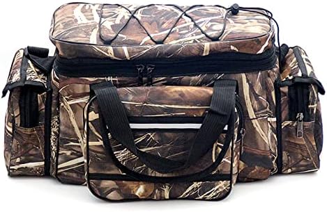 Large Capacity Fishing Tackles Bag Multi-Functional Lures Waterproof Waist Pack Cycling Outdoor (Straw Color) - Image 5