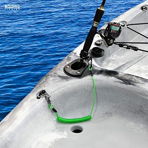 Booms Fishing T02 Fishing Pole Tether, Kayak Paddle Leash, Paddle Board Fishing Accessories, Heavy Duty Fishing Lanyard for Fishing Tools/Rods/Paddles - Image 3