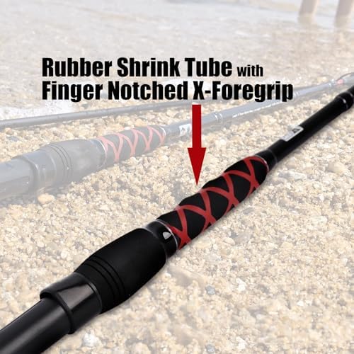 Fiblink Surf Spinning Fishing Rod 2-Piece/3-Piece Carbon Fiber Travel Fishing Rod (9-Feet / 11-Feet & 12-Feet & 15-Feet) - Image 3
