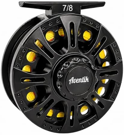 Aventik HVCE Classic III Graphite Large Arbor Fly Reel by AVENTIK