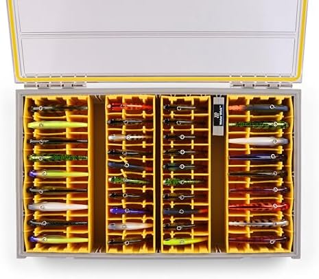 Plano Edge 3700 Lipless Box, Stores 40 Fishing Baits, with Rust-Preventive Rustrictor, Dri-Loc Watertight Seal, WaterWick, Transparent DuraView Lid, Stackable Storage for Crankbaits and More - Image 7