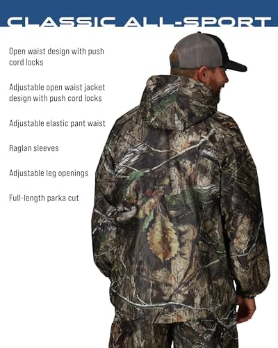FROGG TOGGS Men's Classic All-Sport 3-Layer Waterproof Breathable Rain Suit - Image 3