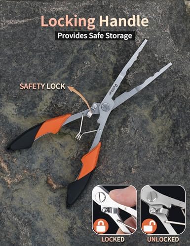 Hook Remover Fishing Pliers,Stainless Steel Fishing Tools - Image 3