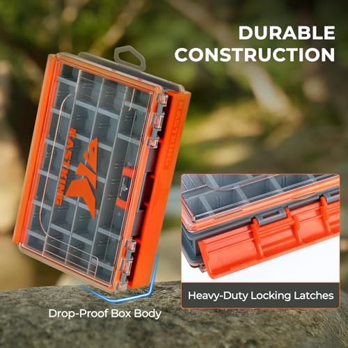KastKing HyperSeal 3500 Double-Sided Waterproof Fishing Tackle Box, 1 Pack - Image 5