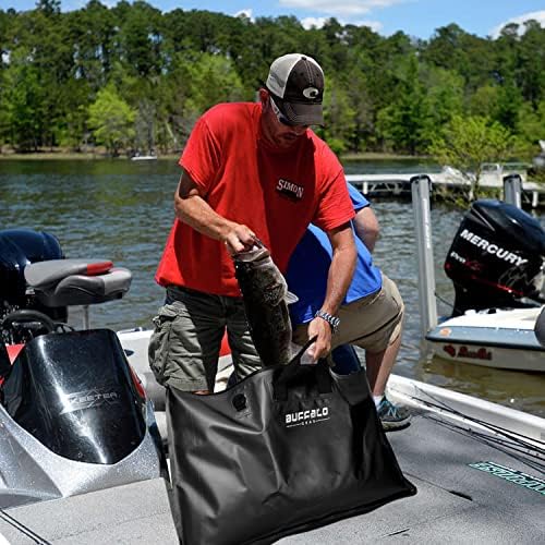 Buffalo Gear Fish Tournament Weigh in Bag for Bass Fishing, Heavy Duty Fish Bag for Caught Fish Waterproof,Leakproof,Puncture Resistant - Image 2
