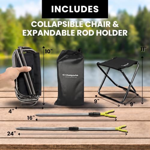 Kids Fishing Pole for Boys, Girls & Youth Age, Toddler Fishing Pole Set Kit - Image 4