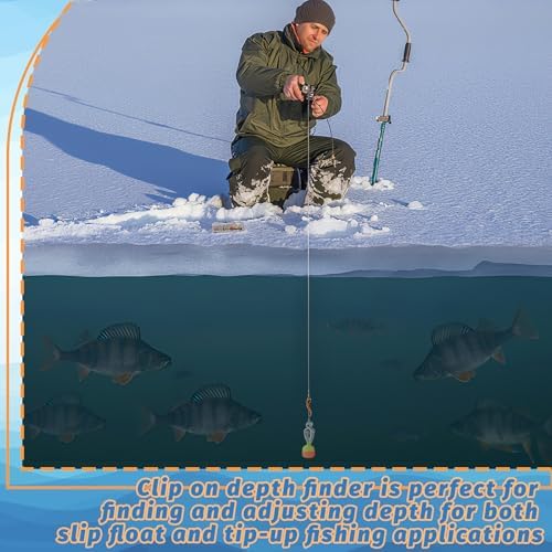 Copkim 4 Pcs Clip-on Fishing Depth Finder - Image 6