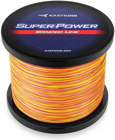 KastKing Superpower Braided Fishing Line, Abrasion Resistant Braid Line by KastKing