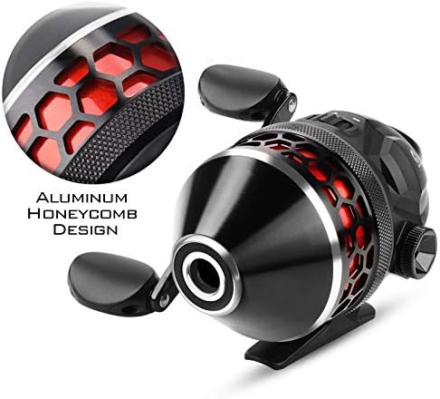 KastKing Brutus Spincast Fishing Reel, Reversible Handle, Easy Push-Button - Image 2