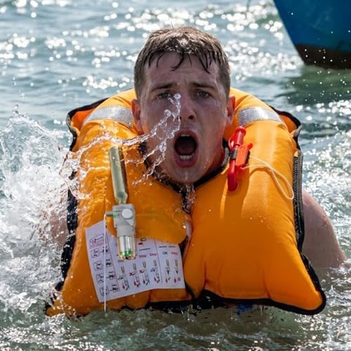 Manual Inflatable Life Jacket,Preserver PFD for Adults,Life Vest for Adults,Supports Weight up to 330 pounds - Image 5