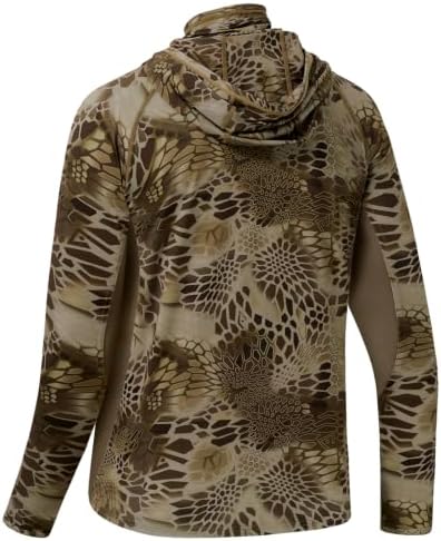 BASSDASH Men's UPF 50+ Camo Long Sleeve Hunting Fishing Hoodie Shirt - Image 3